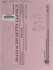 Cover of: Listings of Massachusetts clinics alphabetically