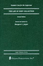 Cover of: The law of debt collection