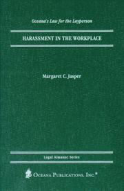 Cover of: Harassment in the workplace