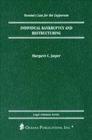 Cover of: Individual bankruptcy and restructuring | Margaret C. Jasper