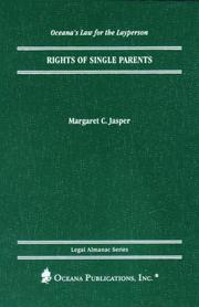 Cover of: Rights of single parents