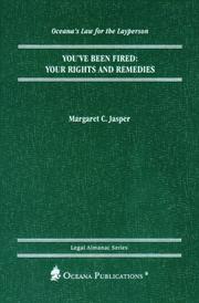 Cover of: You've Been Fired by Margaret Jasper