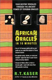 African oracles in ten minutes by R. T. Kaser