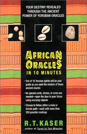 Cover of: African oracles in ten minutes