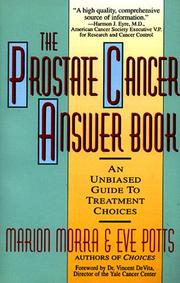 Cover of: The prostate cancer answer book by Marion E. Morra