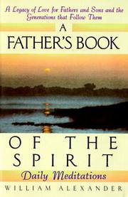 Cover of: A father's book of the spirit: daily meditations