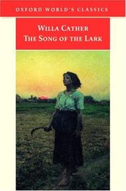 Cover of: The song of the lark by Willa Cather