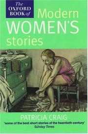 Cover of: The Oxford book of modern women's stories