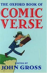Cover of: The Oxford book of comic verse by edited by John Gross.