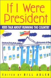 Cover of: If I Were President by Bill Adler