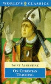 Cover of De doctrina Christiana