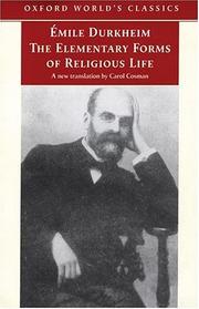 Cover of: The elementary forms of religious life by Émile Durkheim