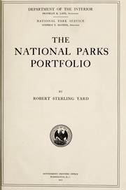 Cover of: The national parks portfolio by Robert Sterling Yard