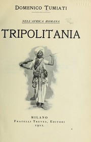 Cover of: Nell'Africa romana by Tumiati, Domenico