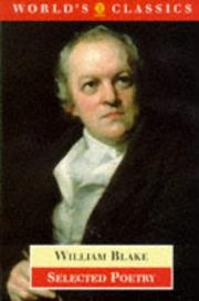 Cover of: William Blake by William Blake