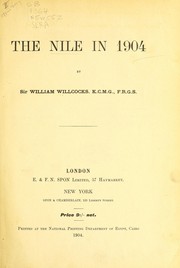 Cover of: The Nile in 1904 by Willcocks, William Sir
