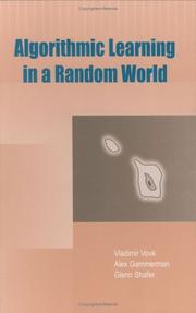 Cover of: Algorithmic Learning in a Random World