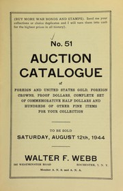 Cover of: No. 51. Auction catalogue of foreign and United States gold, foreign crown, proof dollars, complete set of commemorative half dollars ...