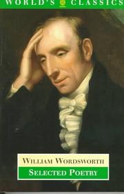 Cover of: Selected poetry by William Wordsworth