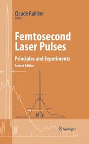 Cover of: Femtosecond Laser Pulses by Claude Rulliere