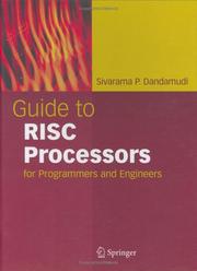 Cover of: Guide to RISC Processors: for Programmers and Engineers