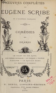 Cover of: Oeuvres complètes: comédies, drames