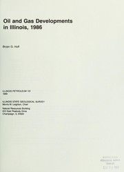 Cover of: Oil and gas developments in Illinois, 1986