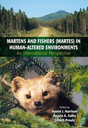 Cover of: Martens and Fishers (Martes) in Human-Altered Environments by 