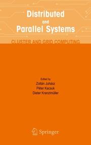 Cover of: Distributed and Parallel Systems: Cluster and Grid Computing (The Springer International Series in Engineering and Computer Science)