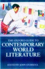 Cover of: The Oxford Guide to Contemporary World Literature by John Sturrock