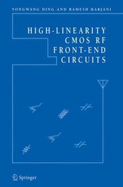 Cover of: High-linearity CMOS RF front-end circuits