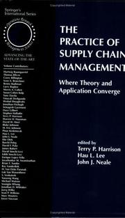 Cover of: The Practice of Supply Chain Management by 