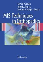 Cover of: MIS Techniques in Orthopedics by 