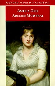 Cover of: Adeline Mowbray