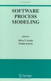 Cover of: Software Process Modeling (International Series in Software Engineering) by 