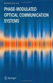 Cover of: Phase-Modulated Optical Communication Systems