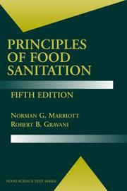 Cover of: Principles of Food Sanitation