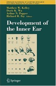 Cover of: Development of the Inner Ear (Springer Handbook of Auditory Research) by 