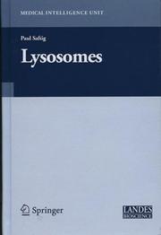 Cover of: Lysosomes by Paul Saftig, Paul Saftig