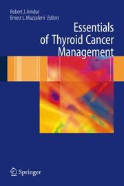 Cover of: Essentials of Thyroid Cancer Management (Cancer Treatment and Research)