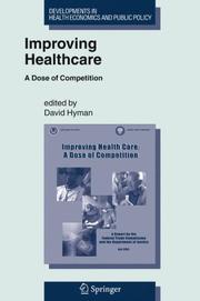 Cover of: Improving Healthcare | David Hyman