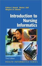 Cover of: Introduction to Nursing Informatics (Health Informatics)