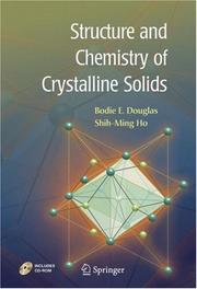 Cover of: Structure and Chemistry of Crystalline Solids