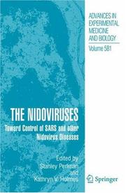 Cover of: The Nidoviruses by 