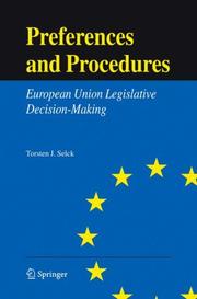 Cover of: Preferences and Procedures | Torsten J. Selck