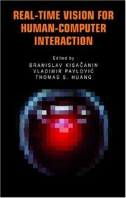 Cover of: Real-Time Vision for Human-Computer Interaction