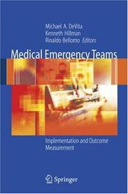 Cover of: Medical Emergency Teams: Implementation and Outcome Measurement