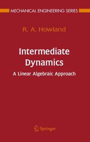 Cover of: Intermediate Dynamics by R.A. Howland