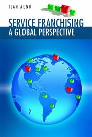 Cover of: Service Franchising: A Global Perspective