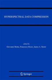 Cover of: Hyperspectral data compression